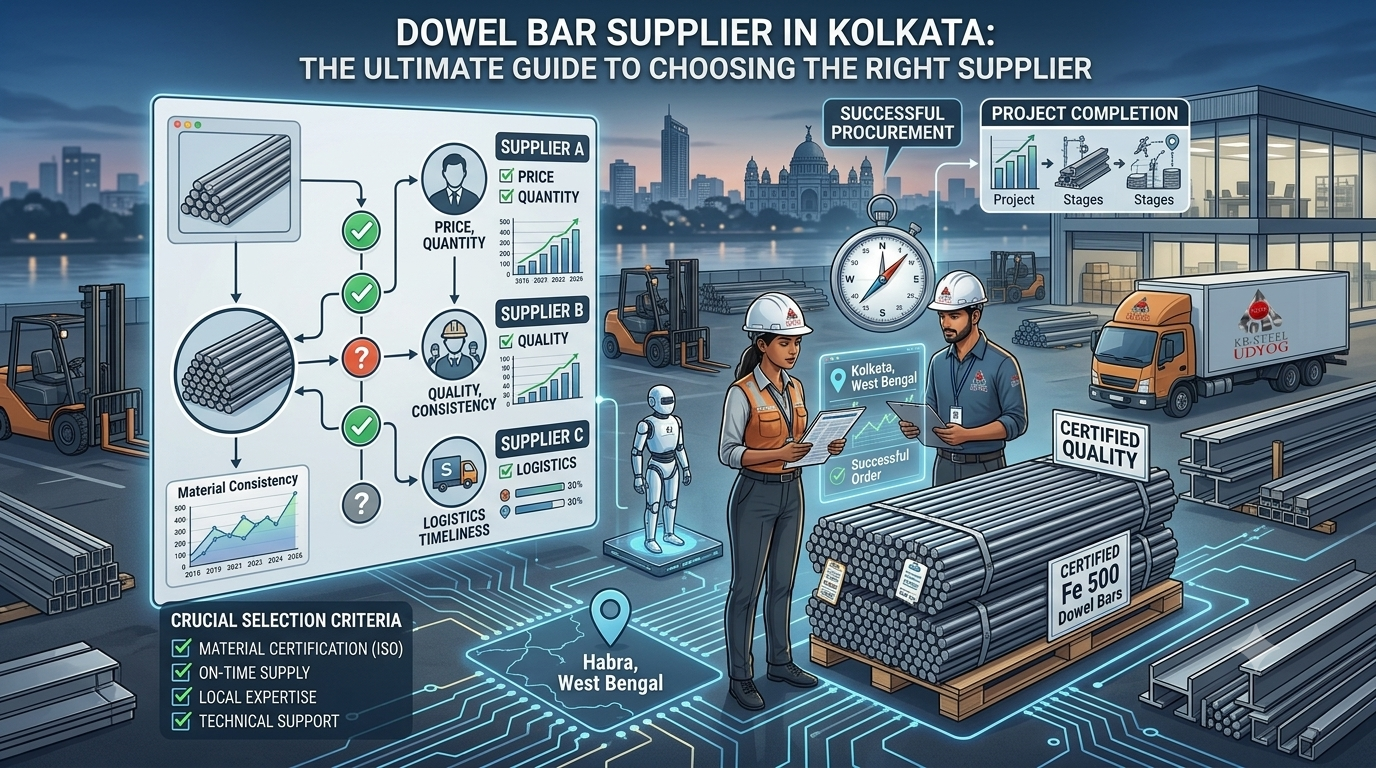 Dowel Bar Supplier in Kolkata: The Ultimate Guide to Choosing the Right Supplier