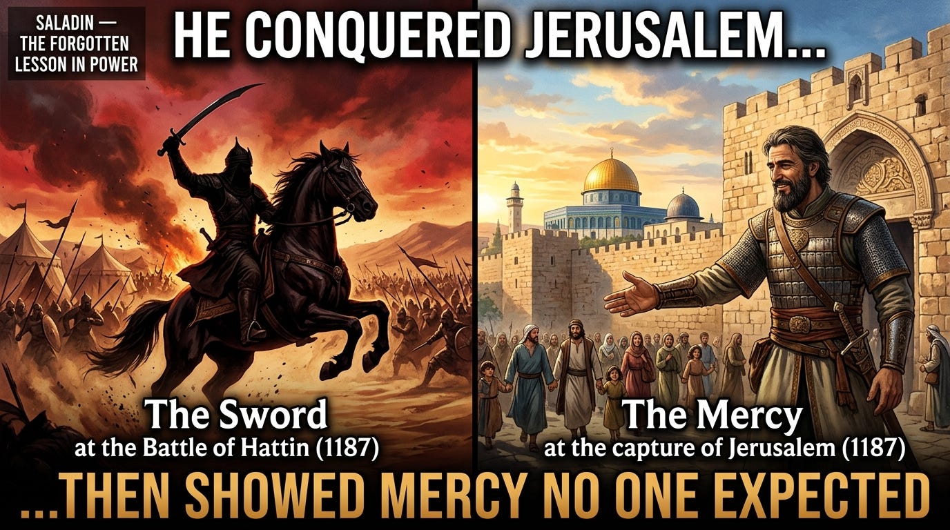 The Great Sultan Salahuddin Ayyubi: The Leader Who Conquered Hearts Before He Conquered Jerusalem