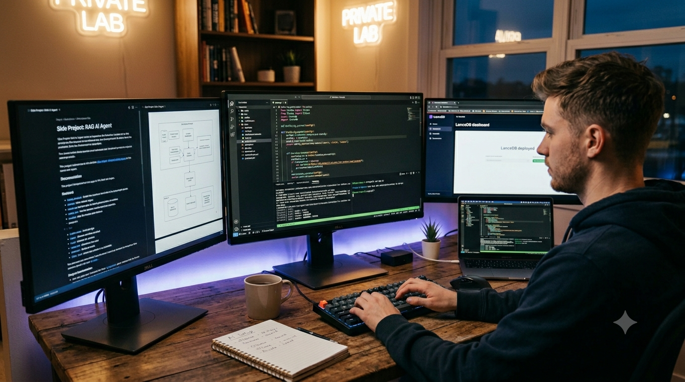 How I Set Up a Free, Private AI Coding Environment for My Side Projects