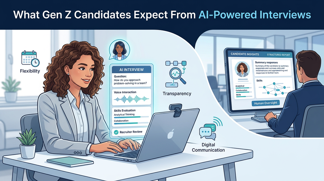 What Gen Z Candidates Expect From AI-Powered Interviews