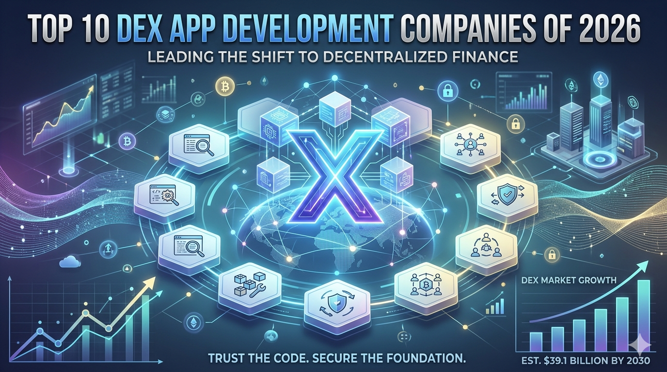 Top 10 DEX App Development Companies in 2026