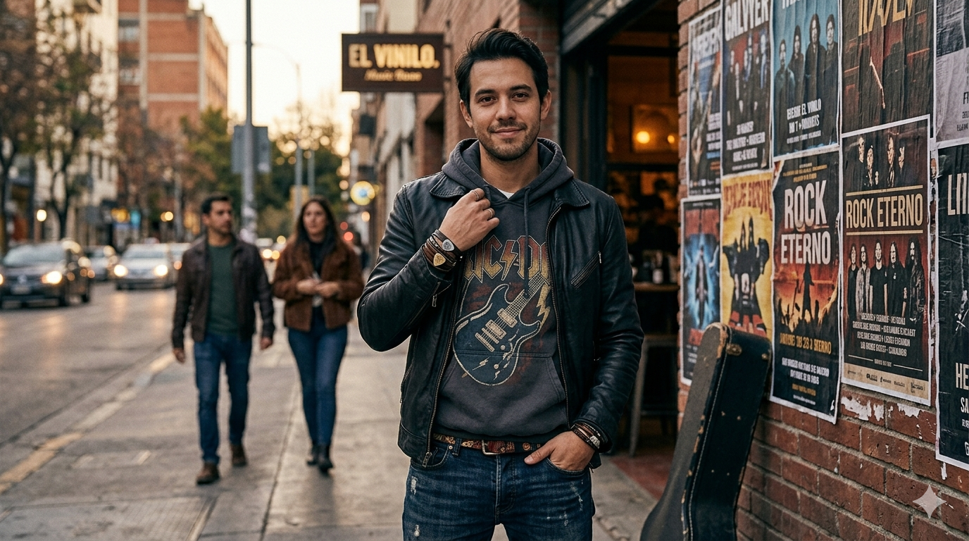El rugido del armario: Por qué las sudaderas de rock son el auténtico escudo de la cultura urbana