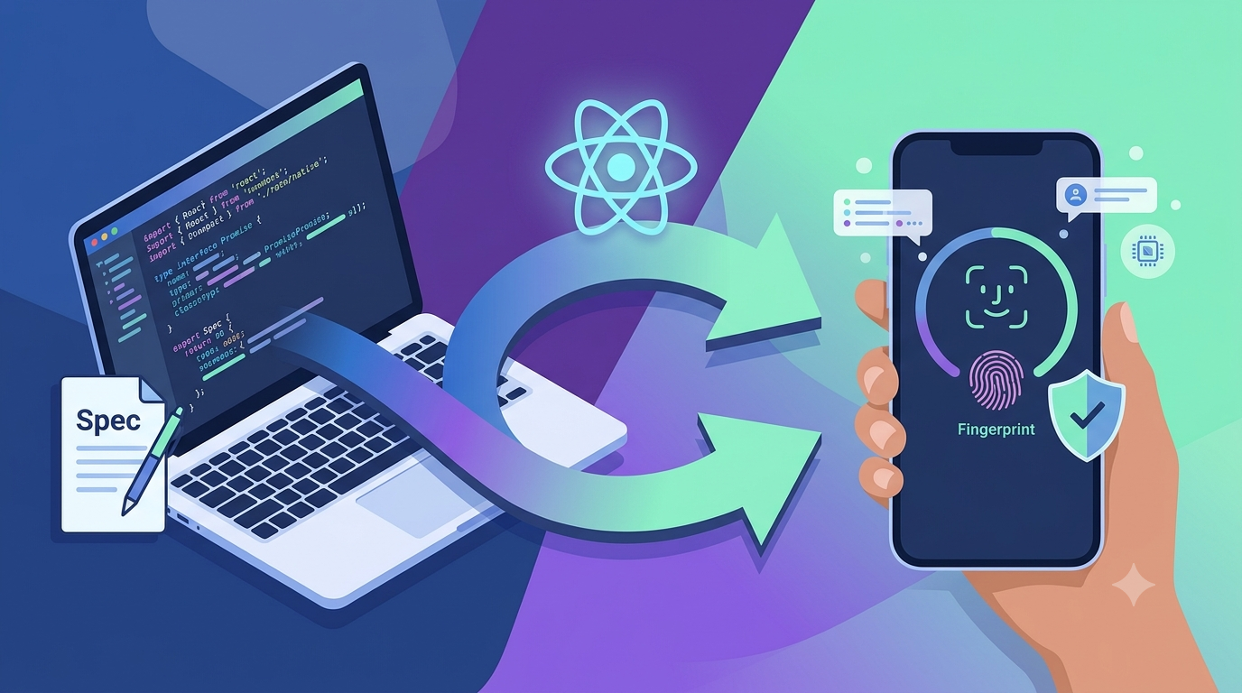 Criando um TurboModule de Biometria no React Native (Nível 2 — Face ID, Touch ID e Fingerprint)