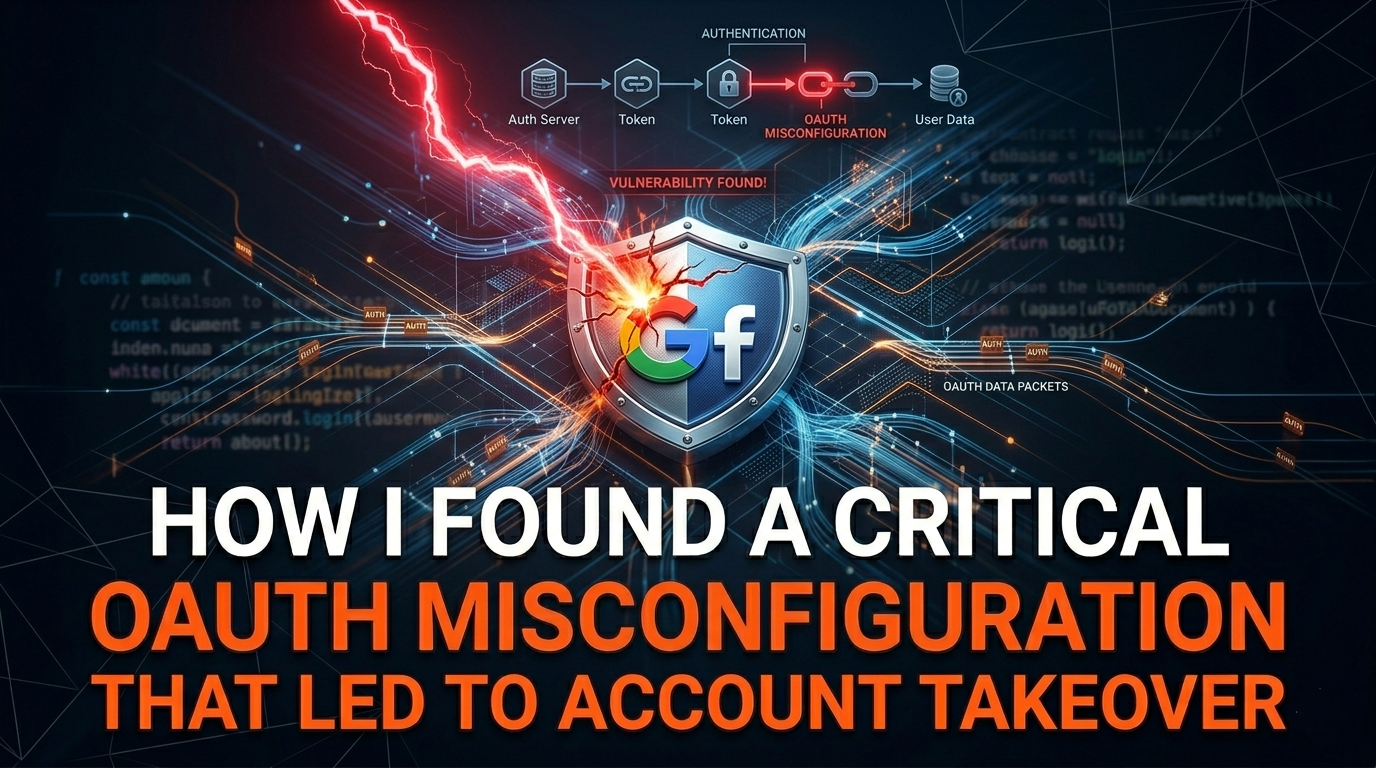 How I Found a Critical OAuth Misconfiguration That Led to Account Takeover