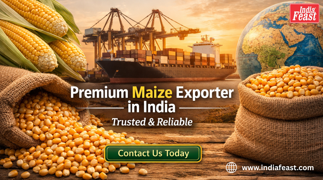 Premium Maize Exporter in India — Trusted & Reliable