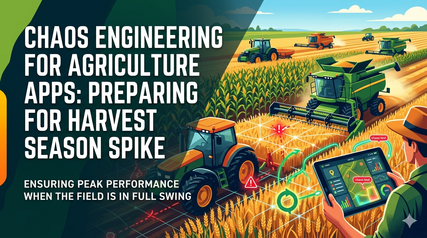 Chaos Engineering for Agriculture Apps: Preparing for Harvest Season Spike