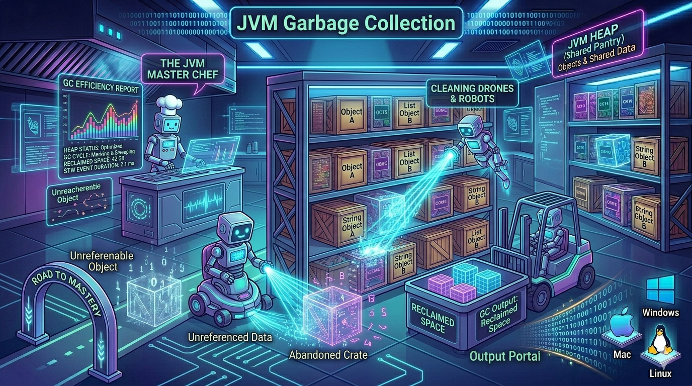 Java Series #5: The Ultimate Cleaning Crew — Mastering the Garbage Collector
