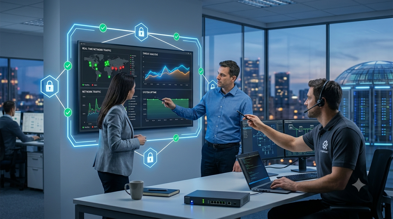 How Business IT Support Improves Network Security and Reliability