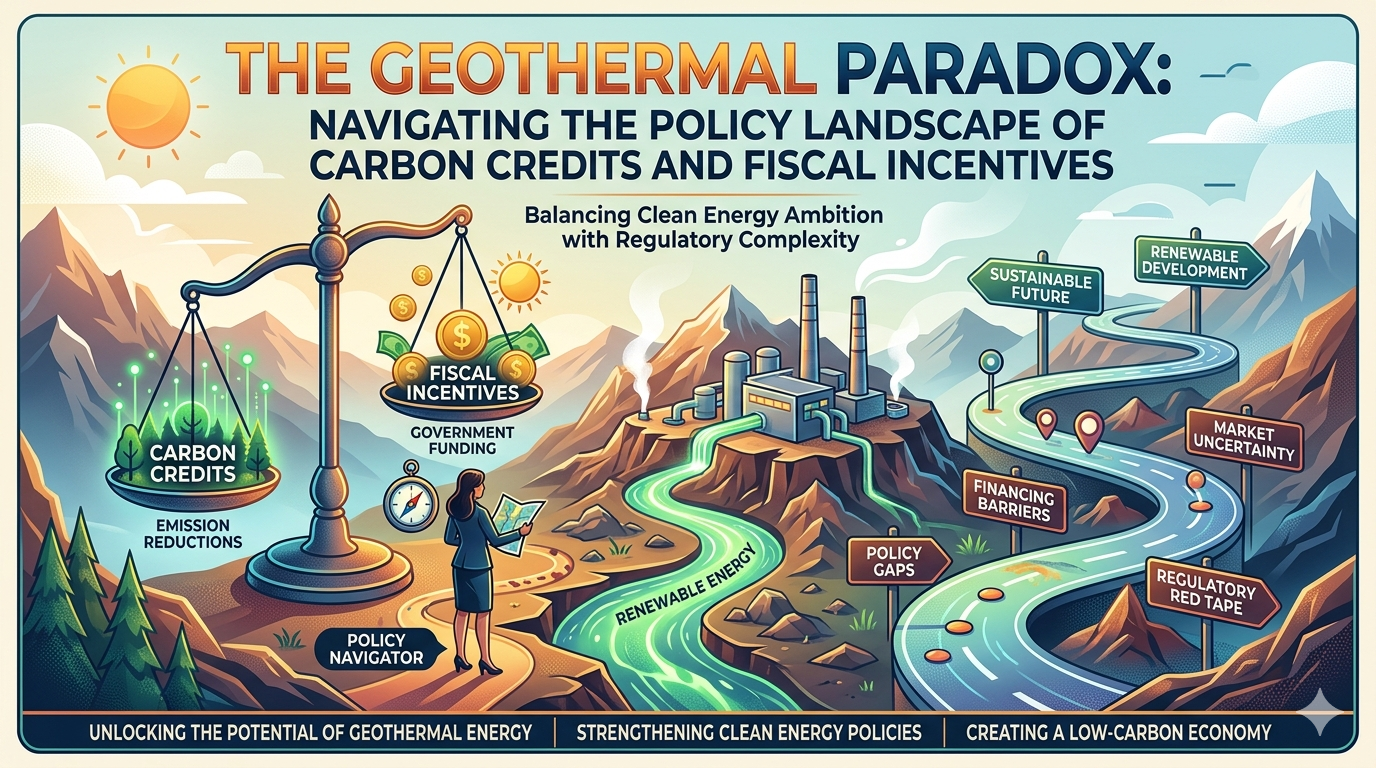 The Geothermal Paradox: Navigating the Policy Landscape of Carbon Credits and Fiscal Incentives