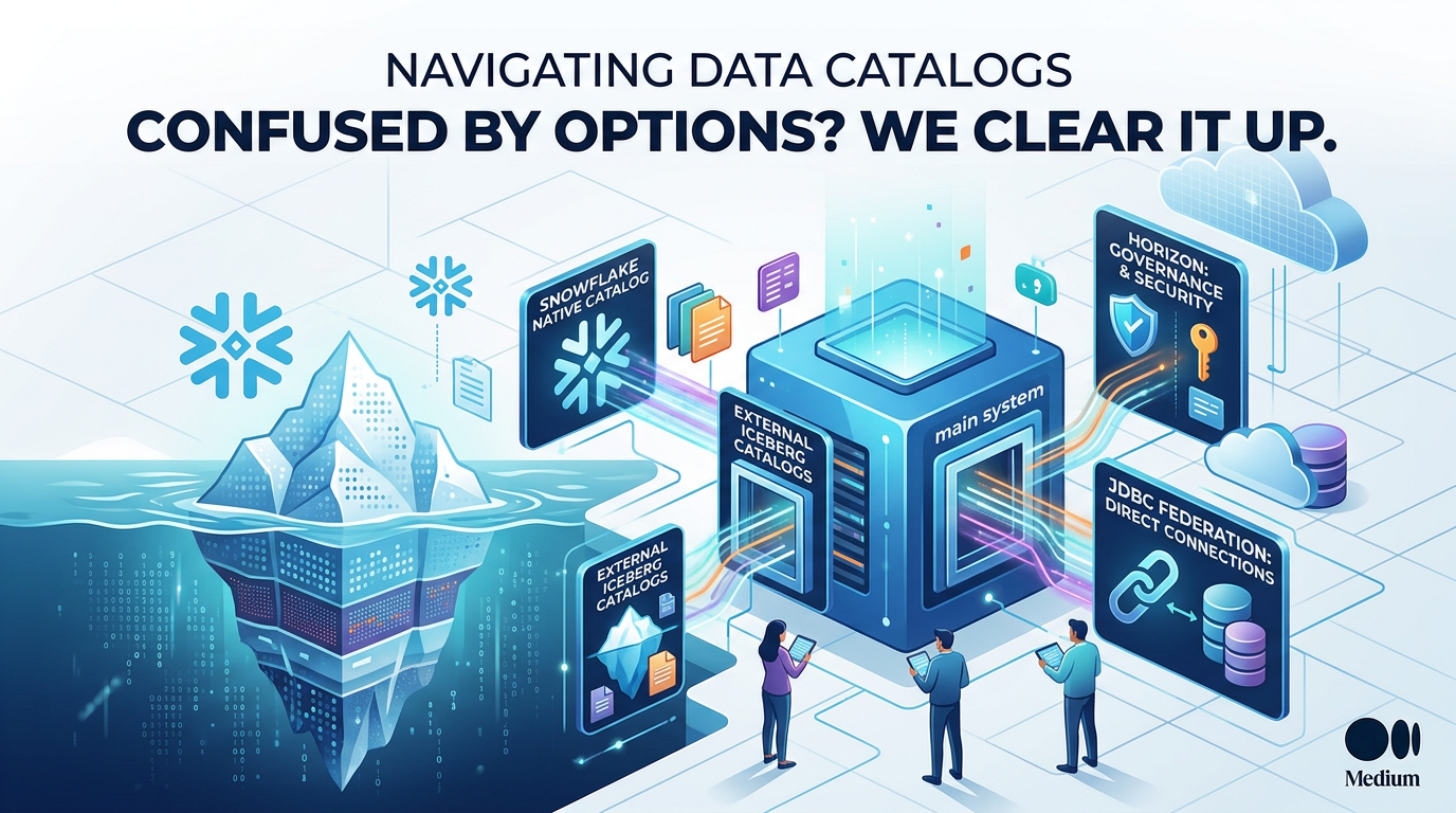 ICEBERG + SNOWFLAKE: Confused by Catalogs? Let’s Clear It Up