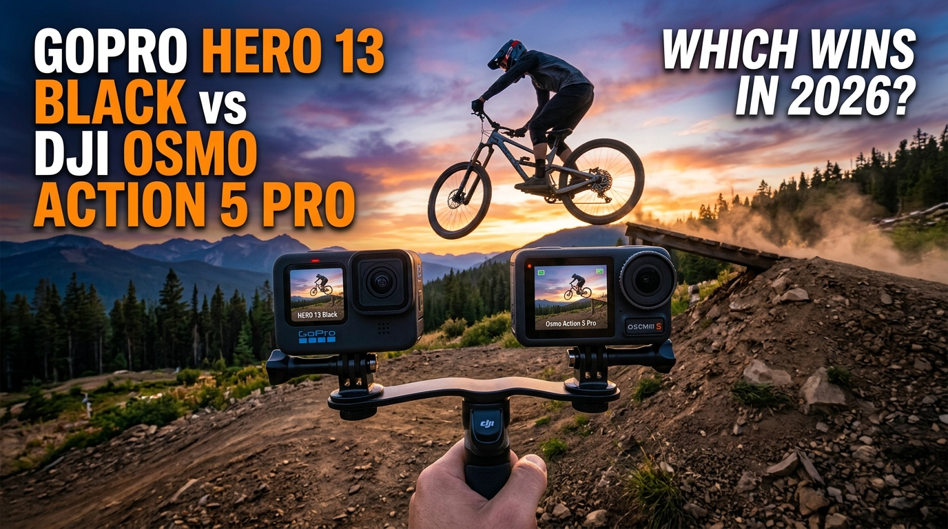 GoPro HERO 13 Black vs DJI Osmo Action 5 Pro — Which Action Camera Actually Wins in 2026?