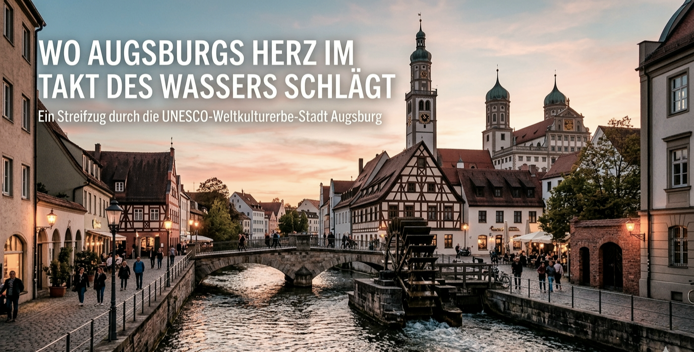 Wo Augsburgs Herz im Takt des Wassers schlägt