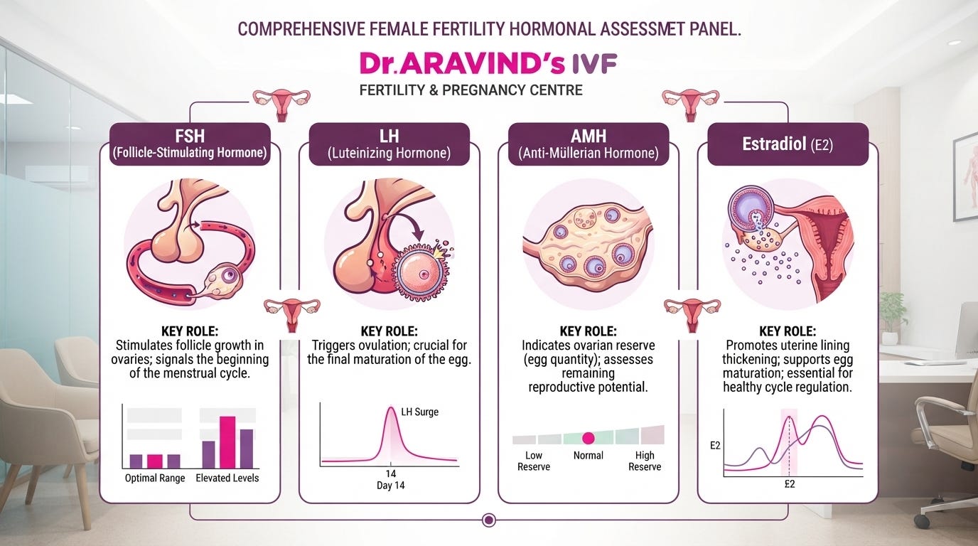 Fertility Blood Tests Explained (FSH, LH, AMH, Estradiol)