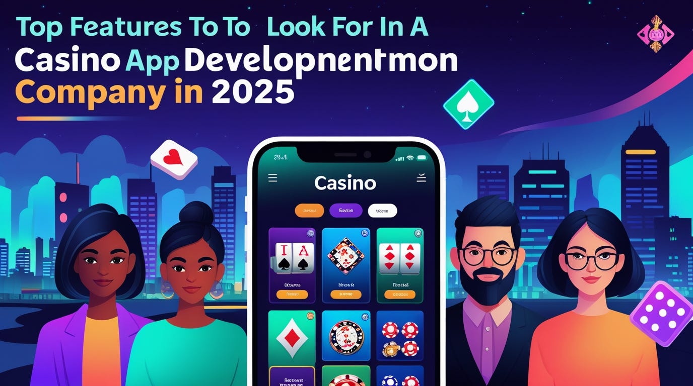 Top Features to Look for in a Casino App Development Company in 2025