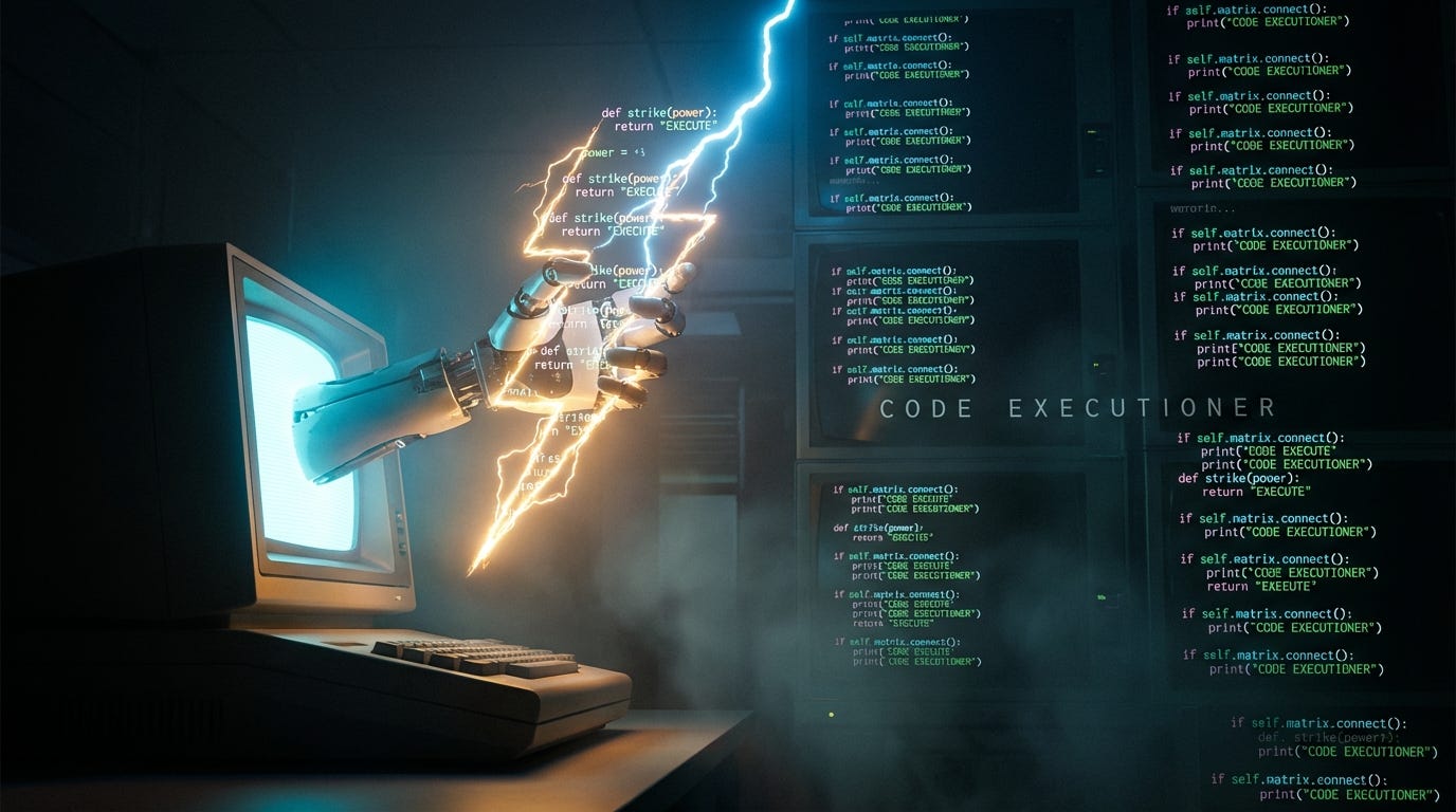 The Code Executioner: Teaching AI to Run Its Own Code