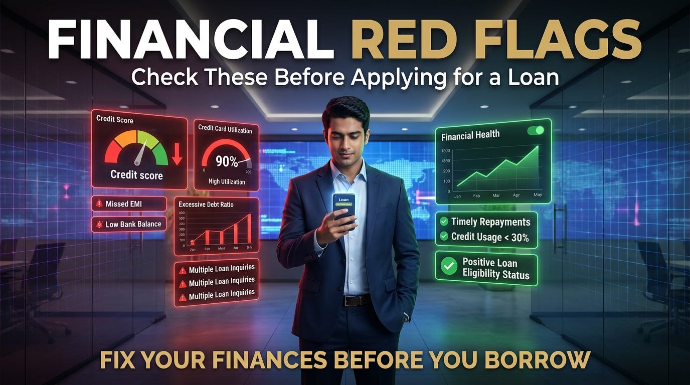 Financial Red Flags Every Indian Professional Should Check Before Applying for a Loan