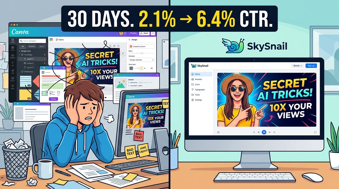 I Tested Every AI Thumbnail Tool for 30 Days — SkySnail Won by a Landslide