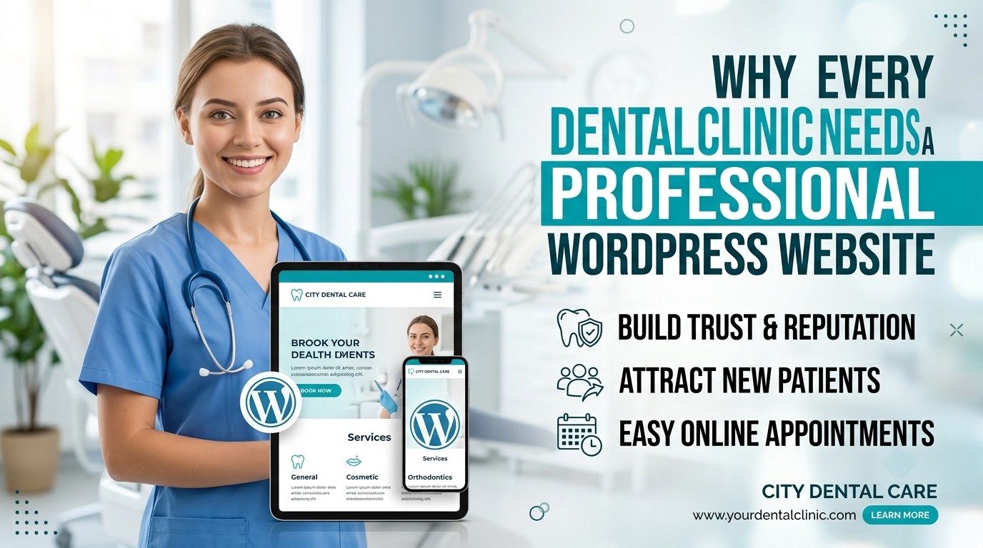 Why Every Dental Clinic Needs a Professional WordPress Website