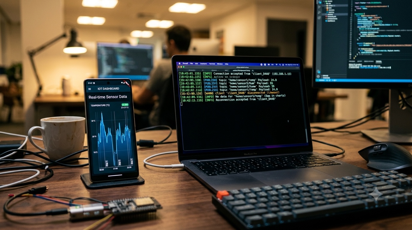 The MQTT QoS Level I Picked Wrong in Flutter. It Cost Me 3 Days of Lost Messages.