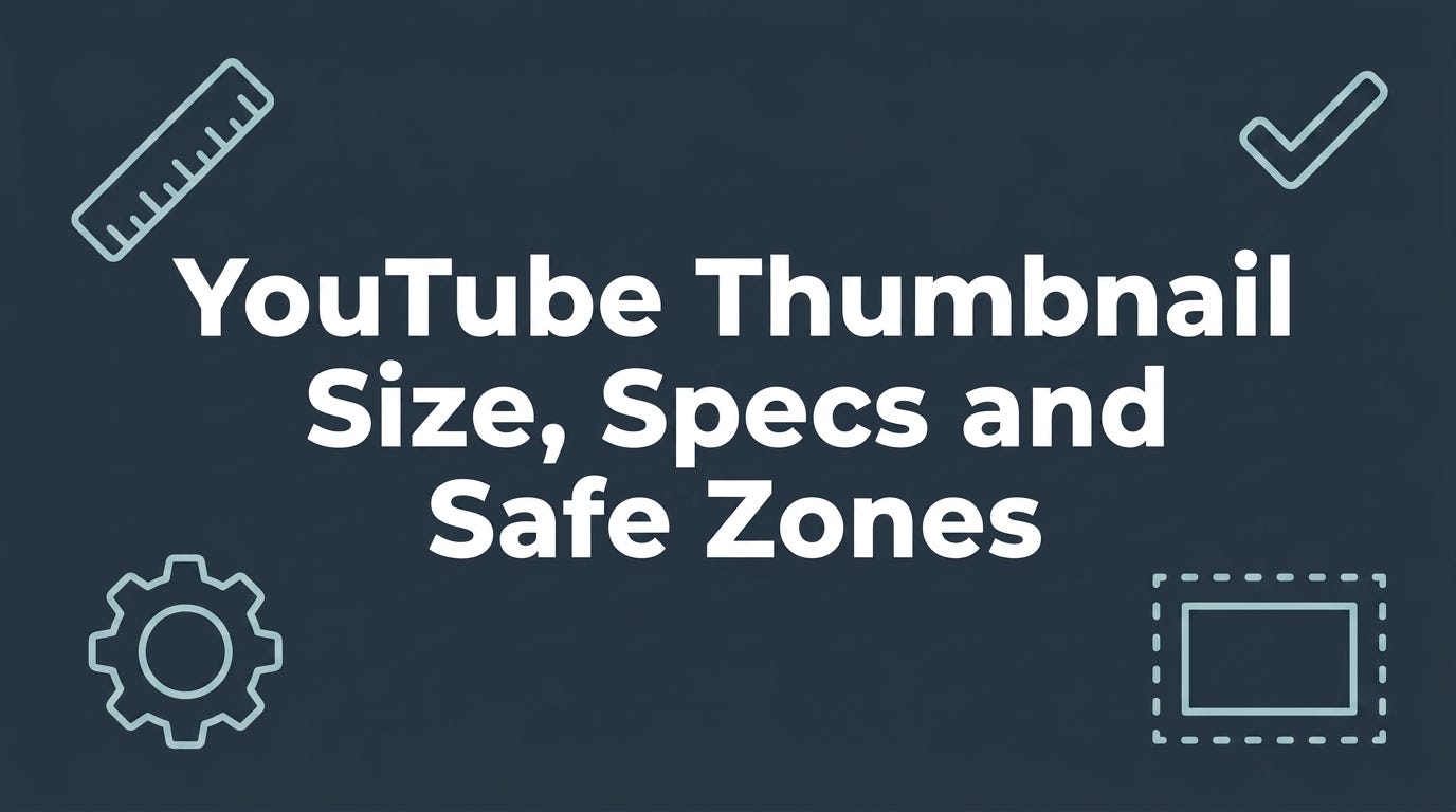 YouTube Thumbnail Size & Safe Zones: Everything You Need to Know in 2026