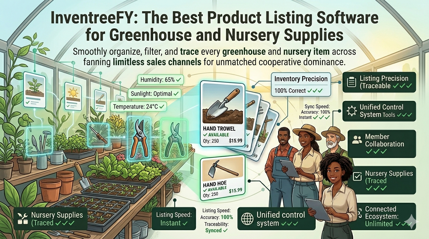 InventreeFY: The Best Product Listing Software for Greenhouse and Nursery Supplies