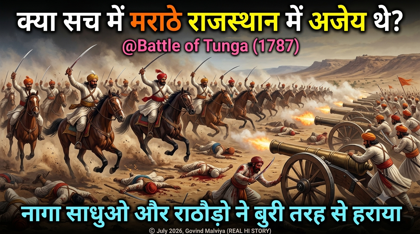 Were the Marathas Truly Invincible in Rajasthan? The Forgotten Story of the Battle of Tunga (1787)