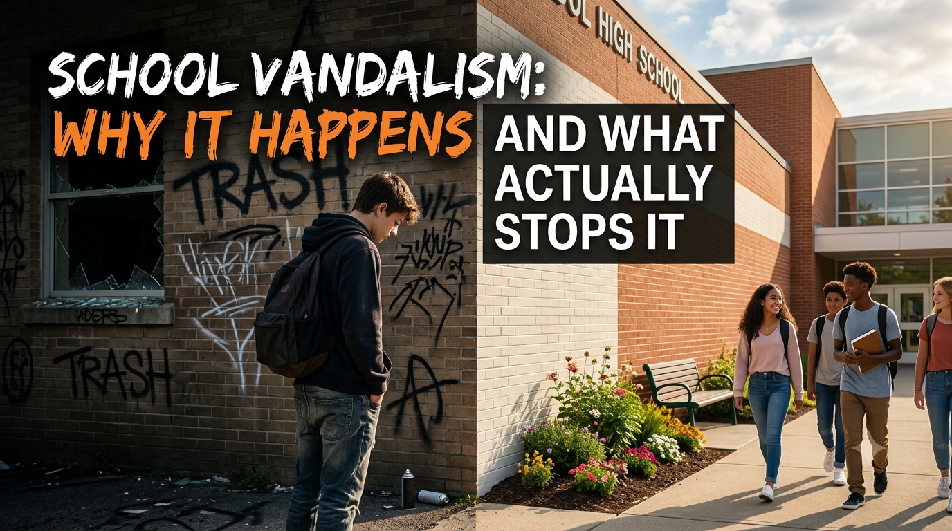 School Vandalism: Why It Happens and What Actually Stops It
