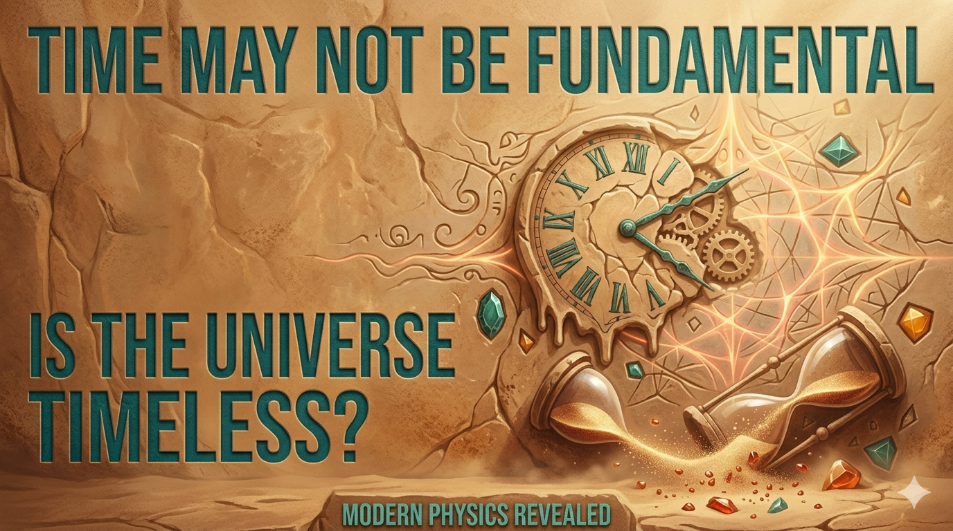 Time May Not Be Fundamental