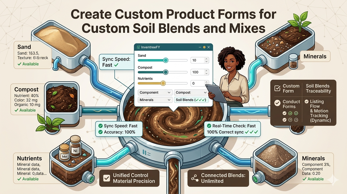 How to Create Custom Product Forms for Custom Soil Blends and Mixes: Mix It Right Every Time