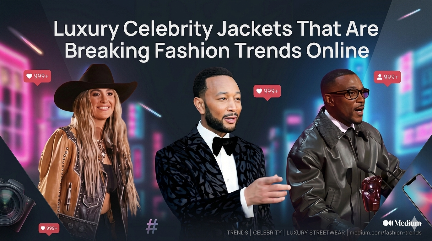 Luxury Celebrity Jackets That Are Breaking Fashion Trends Online
