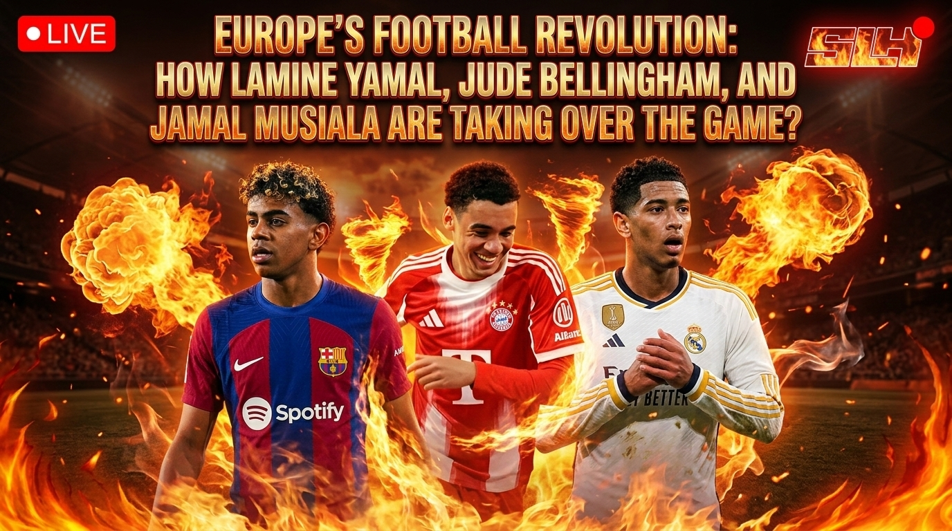Europe’s Football Revolution: How Lamine Yamal, Jude Bellingham, and Jamal Musiala Are Taking Over…