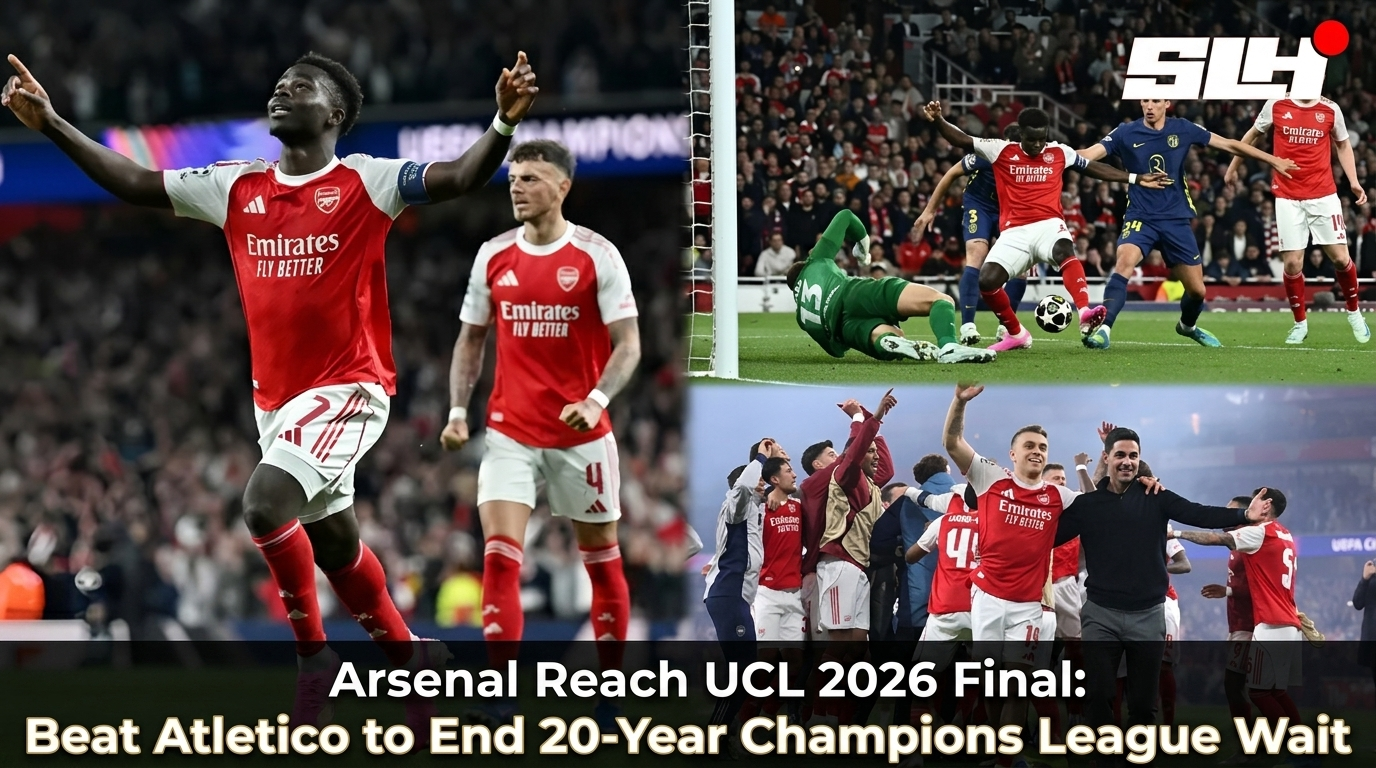 Arsenal Reach UCL 2026 Final: Beat Atletico to End 20-Year Champions League Wait