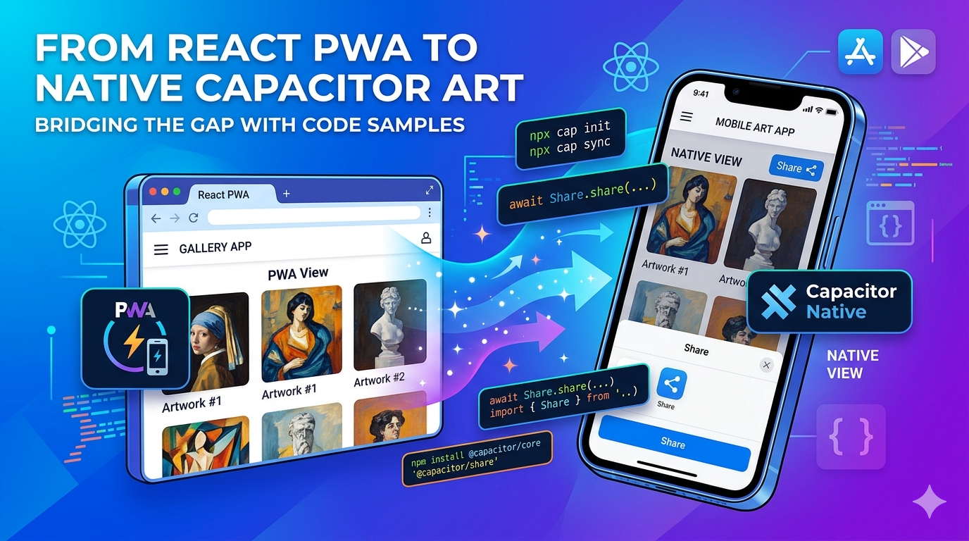 From PWA to Native App: Converting Your React App with Capacitor
