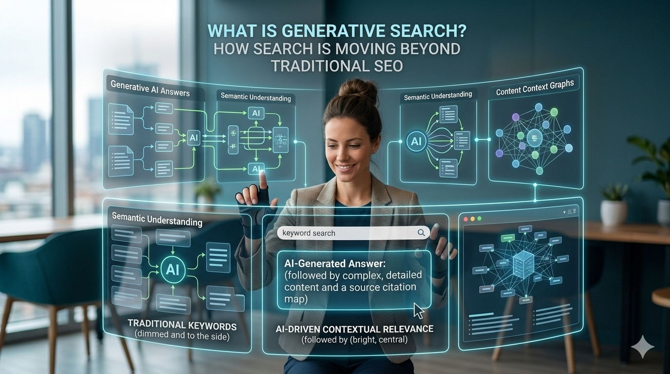 What Is Generative Search? How Search Is Moving Beyond Traditional SEO