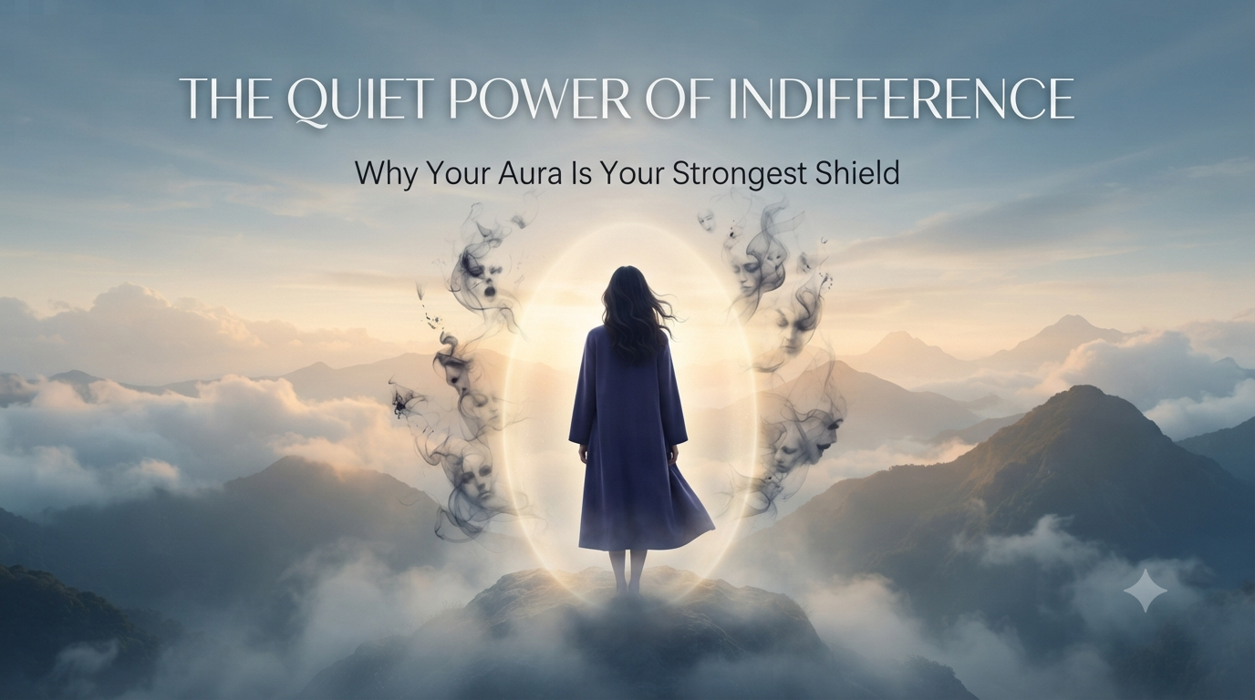 The Quiet Power of Indifference: Why Your Aura Is Your Strongest Shield