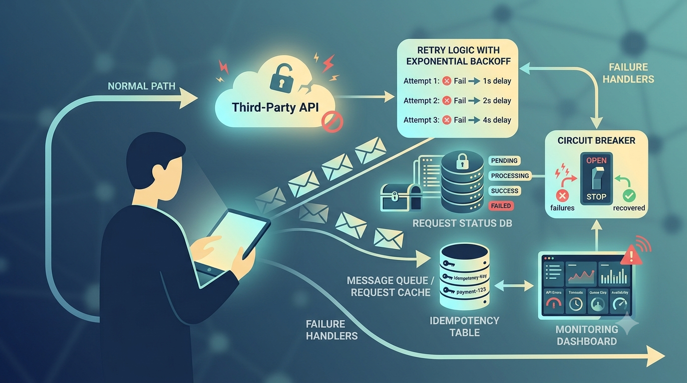 What Would You Do If a Third-Party API Goes Down While Users Are Still Sending Requests?