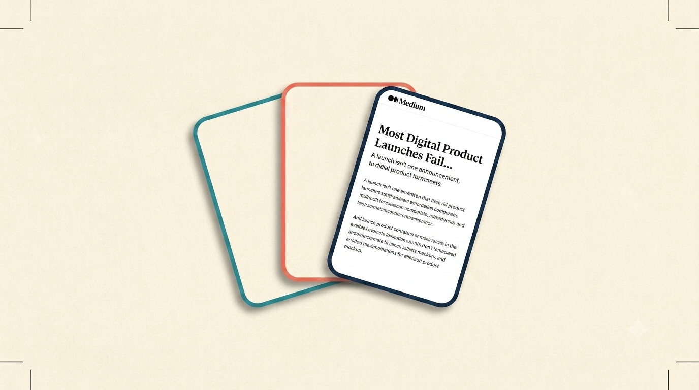 Most Digital Product Launches Fail in the First 48 Hours.