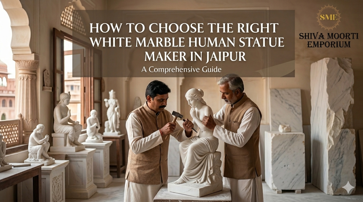 How to Choose the Right White Marble Human Statue Maker in Jaipur
