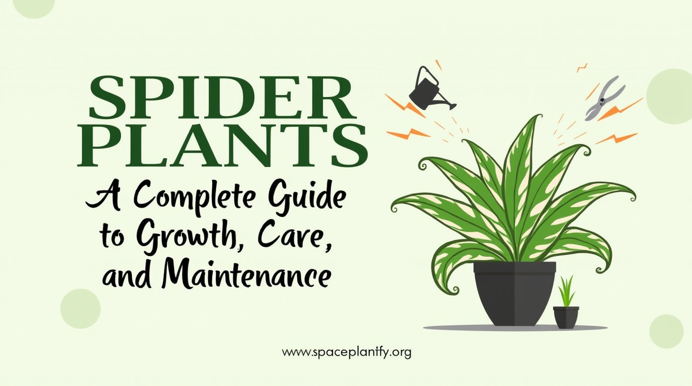 Spider Plants : A Complete Guide to Growth, Care, and Maintenance