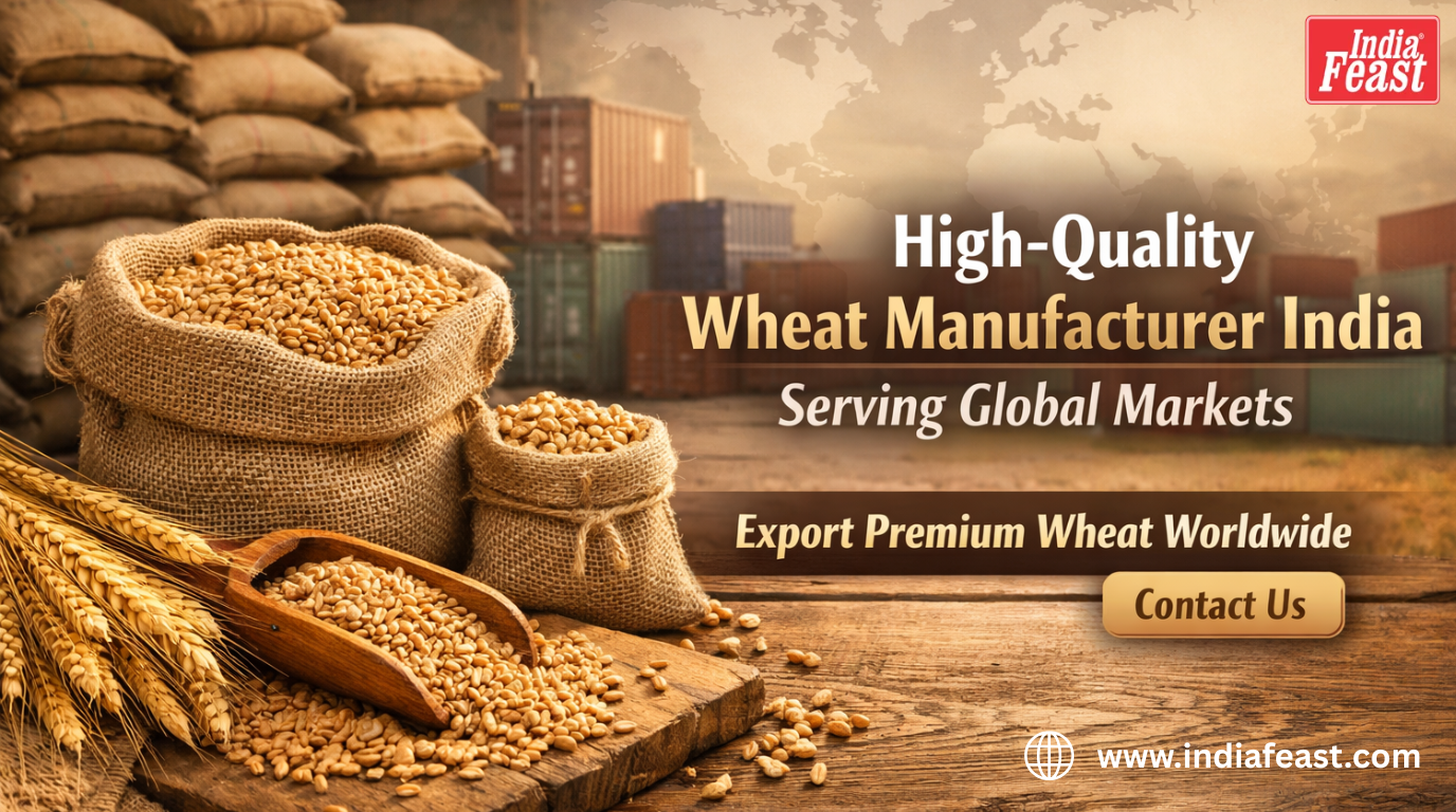 High-Quality Wheat Manufacturer India Serving Global Markets