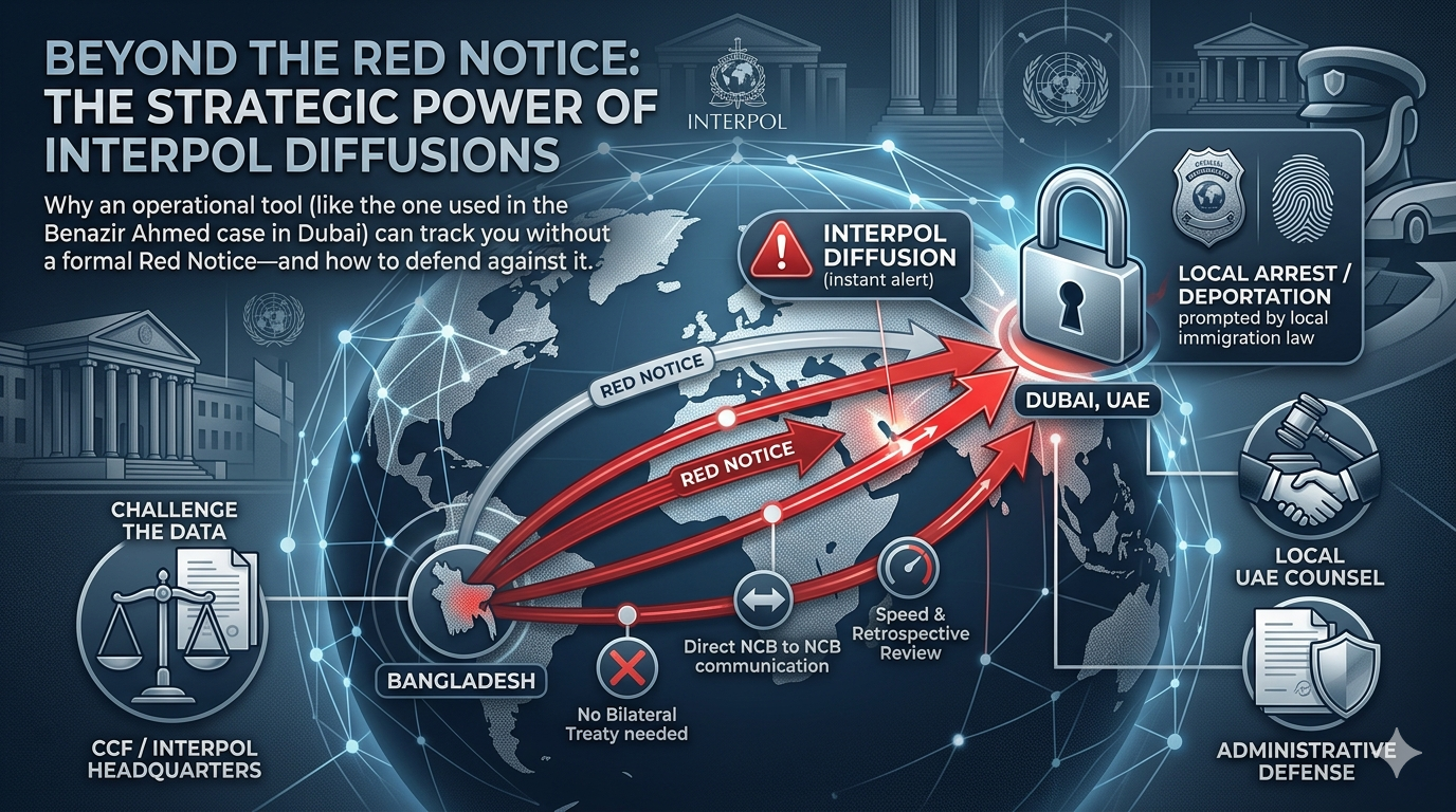 Beyond the Red Notice: The Strategic Power (and Vulnerability) of Interpol Diffusions