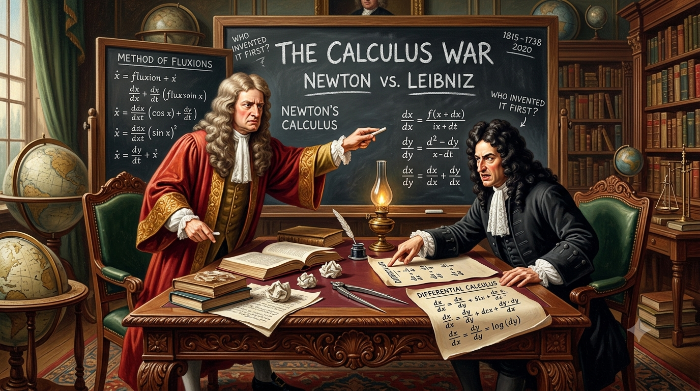 The Calculus War: Inside the Pettiest Feud in Scientific History