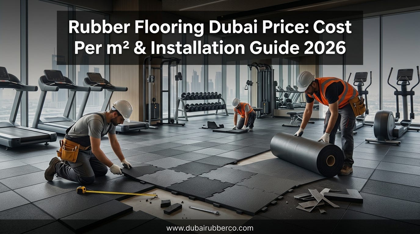 Rubber Flooring Dubai Price: Cost Per m² & Installation Guide 2026