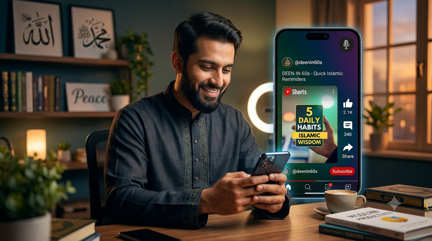 Deen in 60s: Making Islamic Knowledge Simple, Authentic, and Accessible in Just One Minute