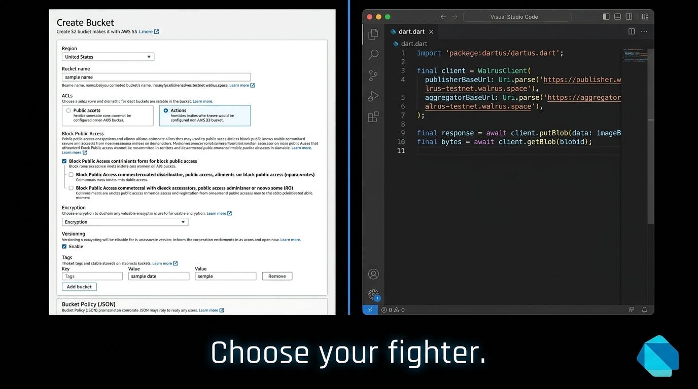 Forget AWS S3: Decentralized Storage in Flutter with 12 Lines of Dart
