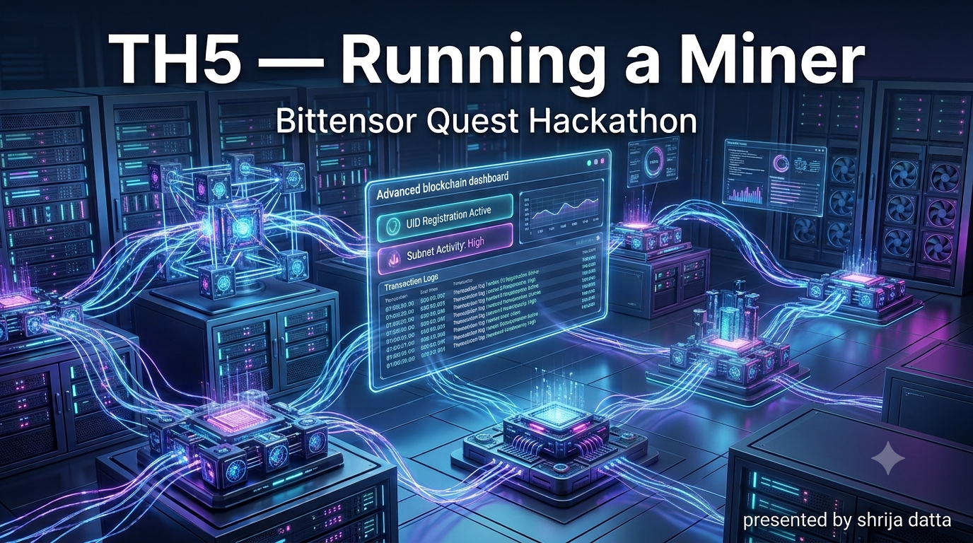TH5 — Running a Miner
