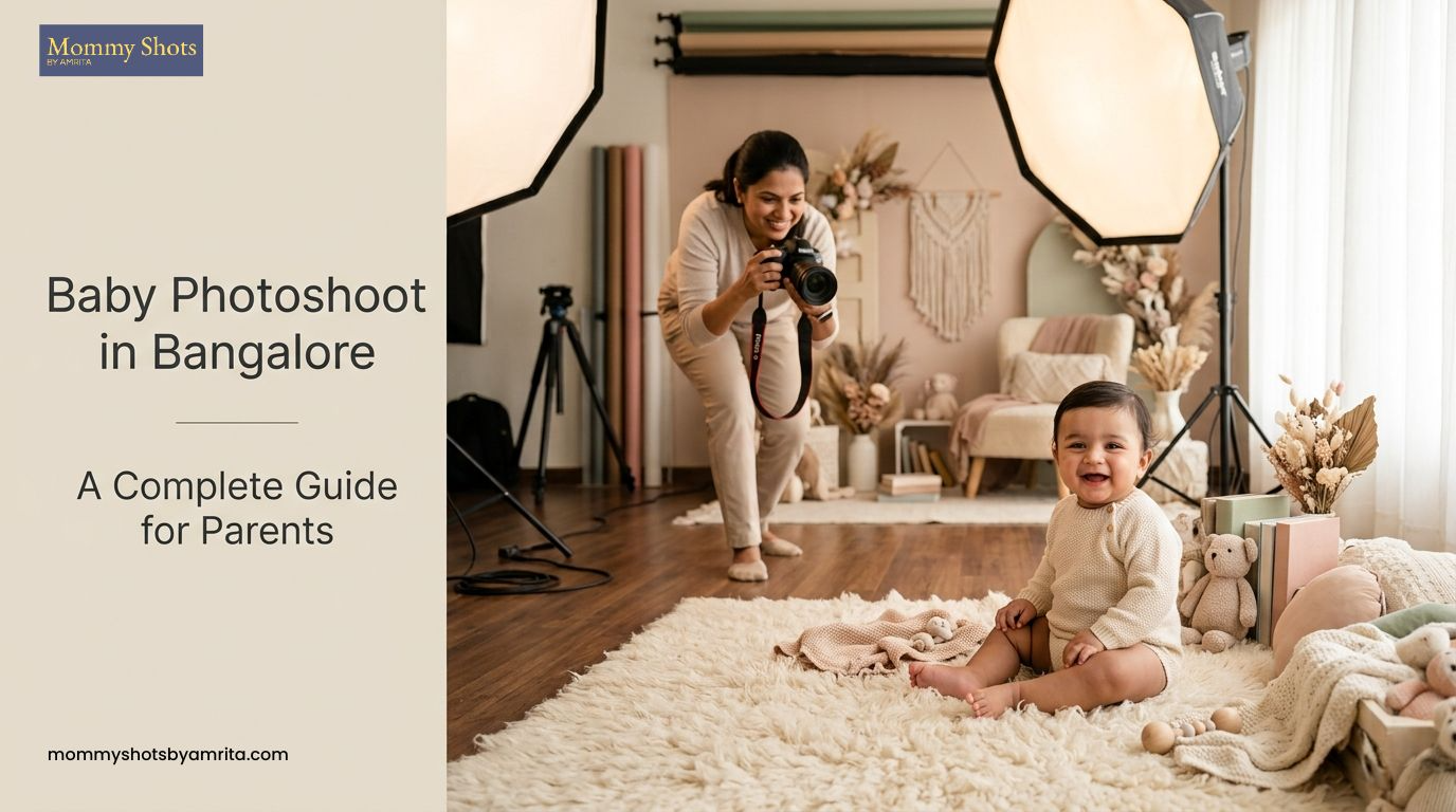 Baby Photoshoot in Bangalore: Complete Guide to Choosing the Right Photographer & Studio