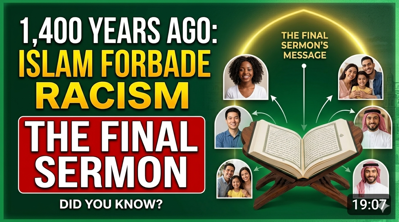 Islam Forbade Racism 1,400 Years Ago in the Final Sermon