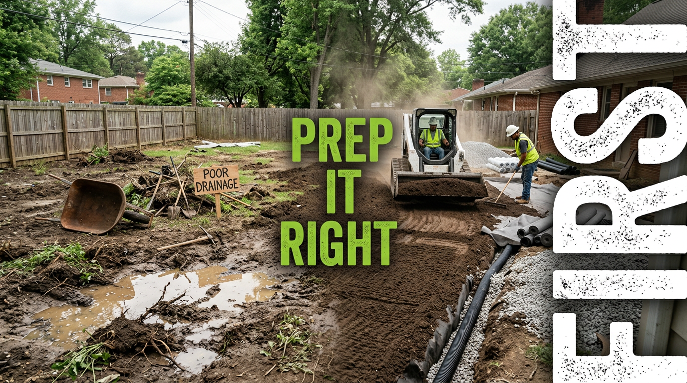 How to Prepare Your Yard for Landscaping in 2026 Without Costly Drainage Mistakes