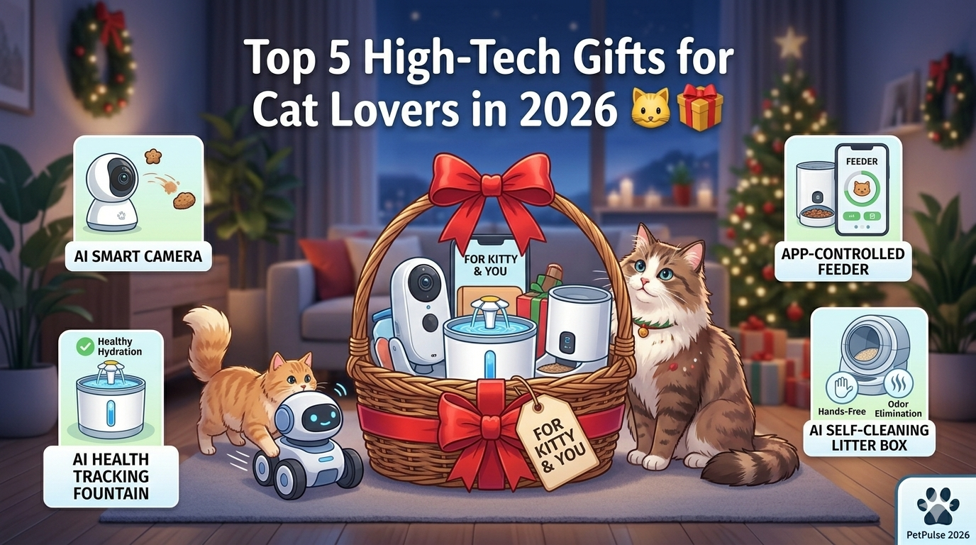 5 High-Tech Gifts for Cat Lovers in 2026 That Will Absolutely Blow Their Minds